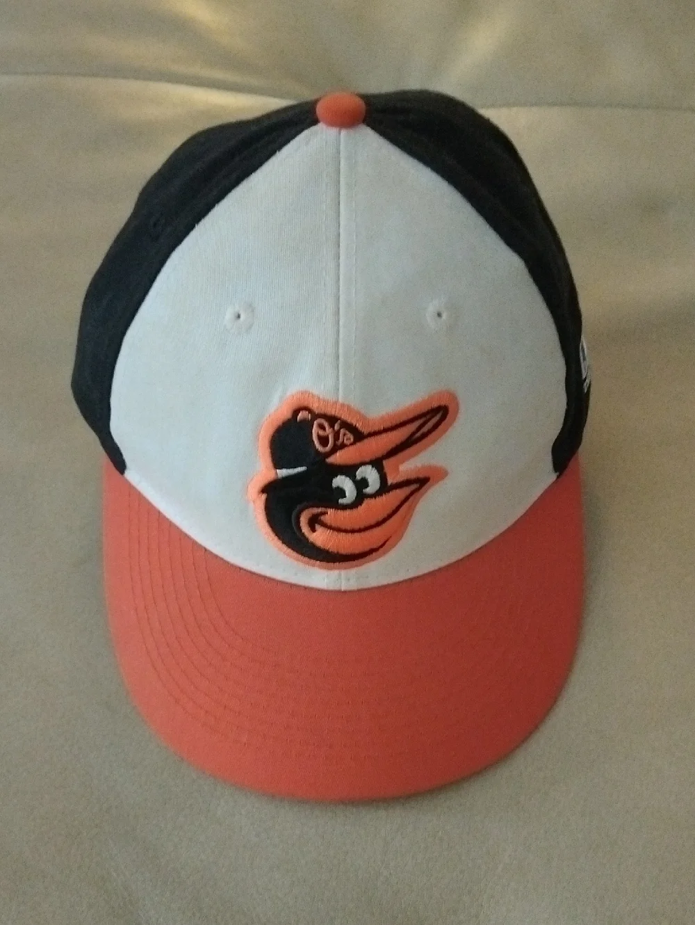 Classic Baltimore Orioles Youth Baseball Hat / Cap - White, Black & Orange